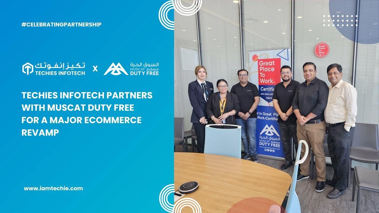 Techies Infotech Partners with Muscat Duty Free & Oman Air to Redefine Travel Retail Experience