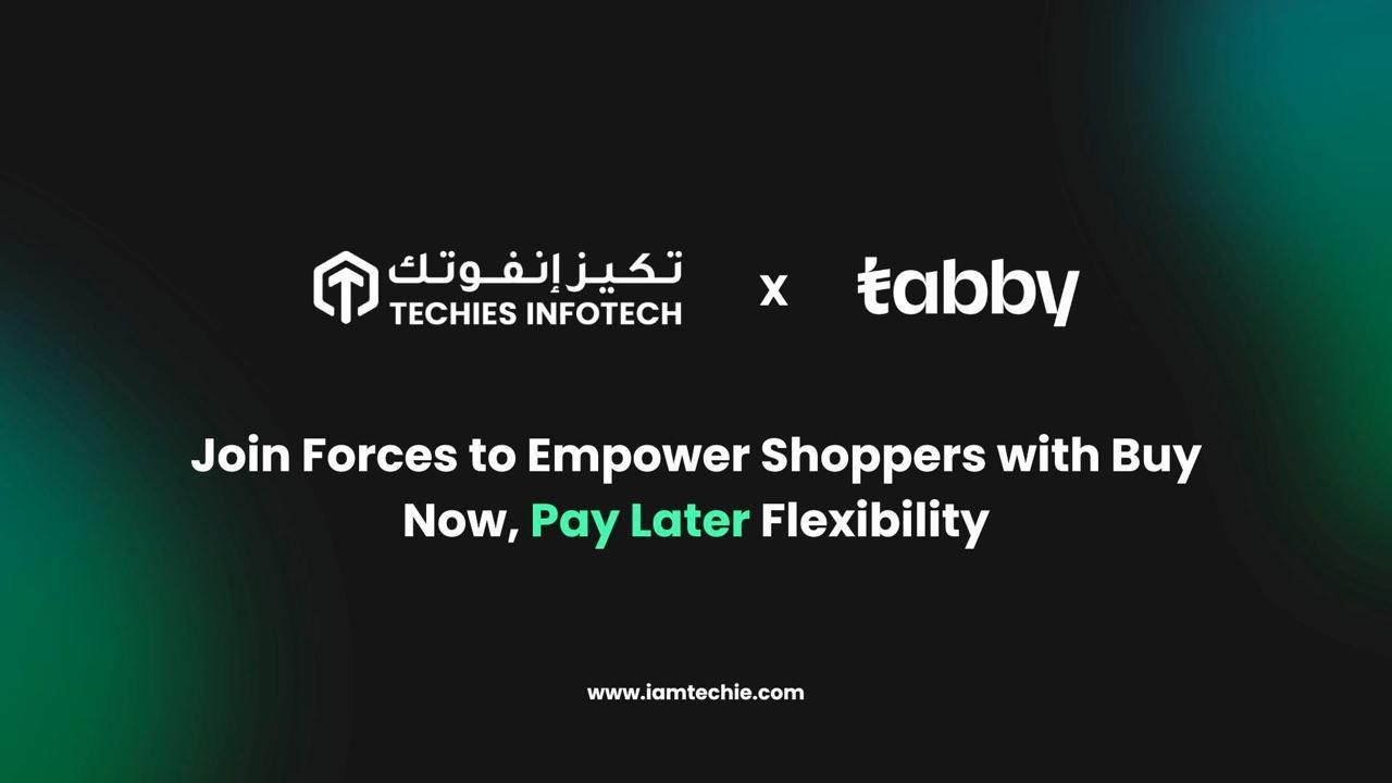 Techies Infotech and Tabby Join Forces to Empower Shoppers with Buy Now, Pay Later Flexibility
